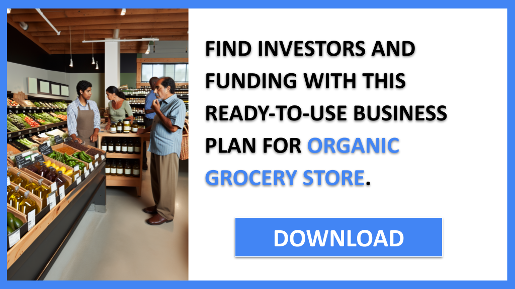 Business Plan Example for Organic Grocery Store - Organic Grocery Store Funding Options- CTA3