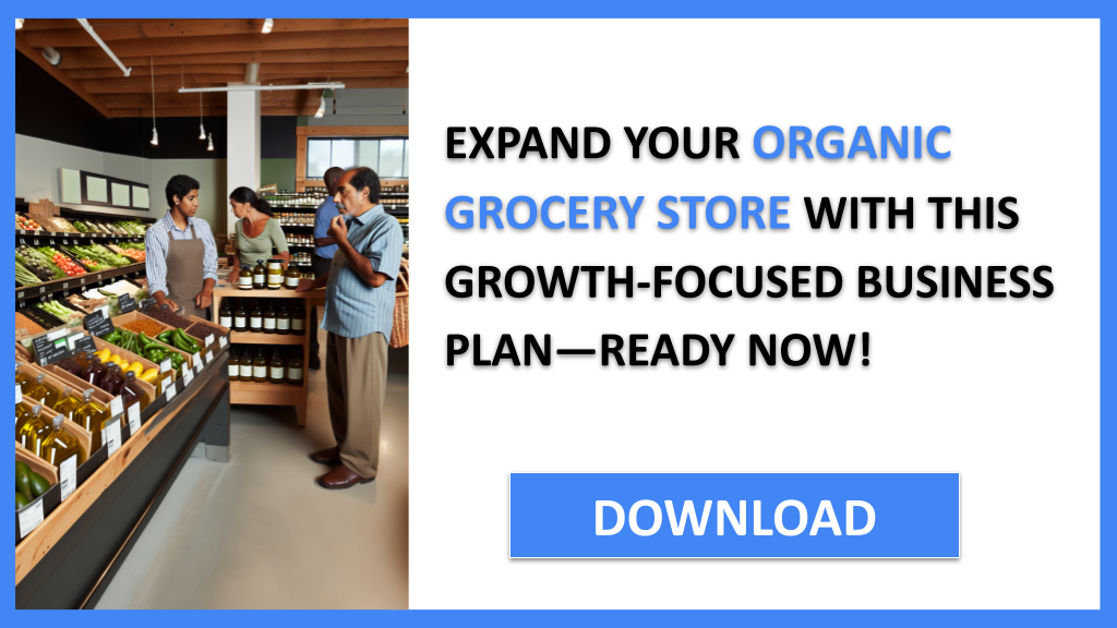 Business Plan Example for Organic Grocery Store - Organic Grocery Store Growth Strategy- CTA3