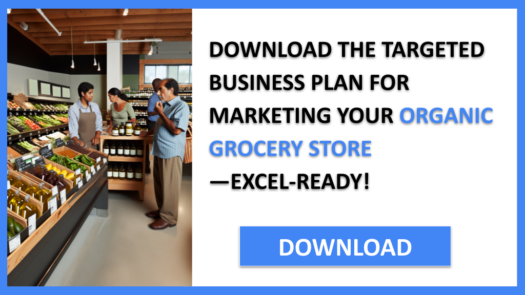 Business Plan Example for Organic Grocery Store - Organic Grocery Store Marketing Plan- CTA2