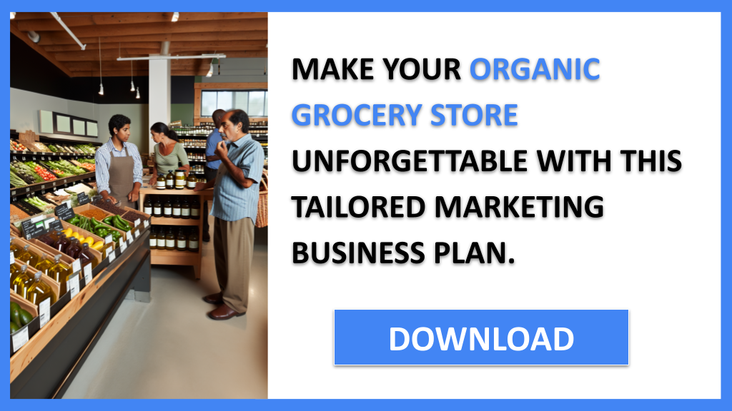 Business Plan Example for Organic Grocery Store - Organic Grocery Store Marketing Plan- CTA3