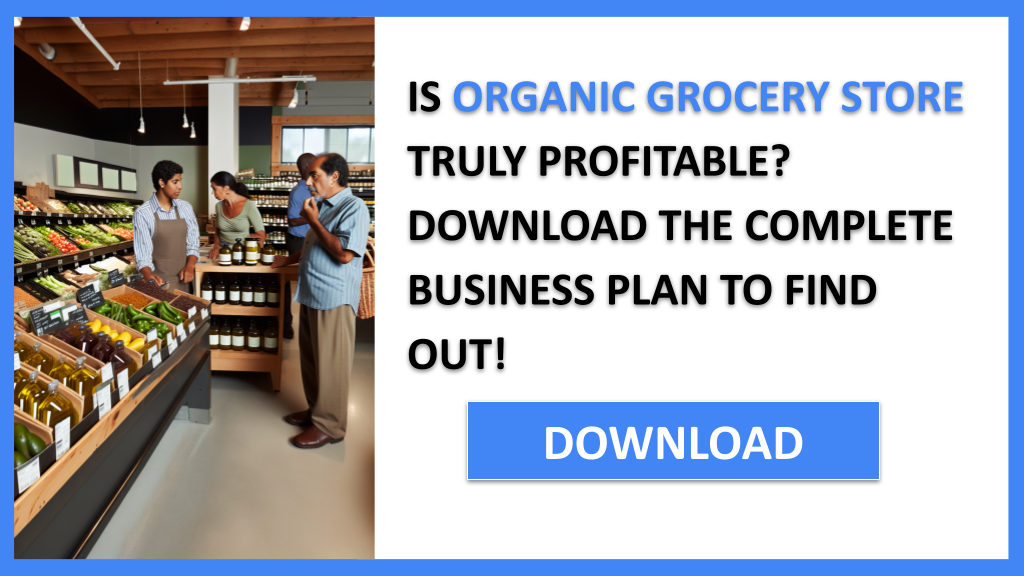 Business Plan Example for Organic Grocery Store - Organic Grocery Store Profitability- CTA1