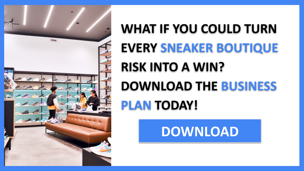 Business Plan Example for Sneaker Boutique - Sneaker Boutique SWOT Analysis- CTA1
