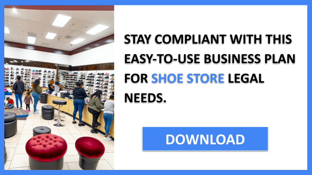 Business Plan Example for Shoe Store - Shoe Store Legal Considerations- CTA3