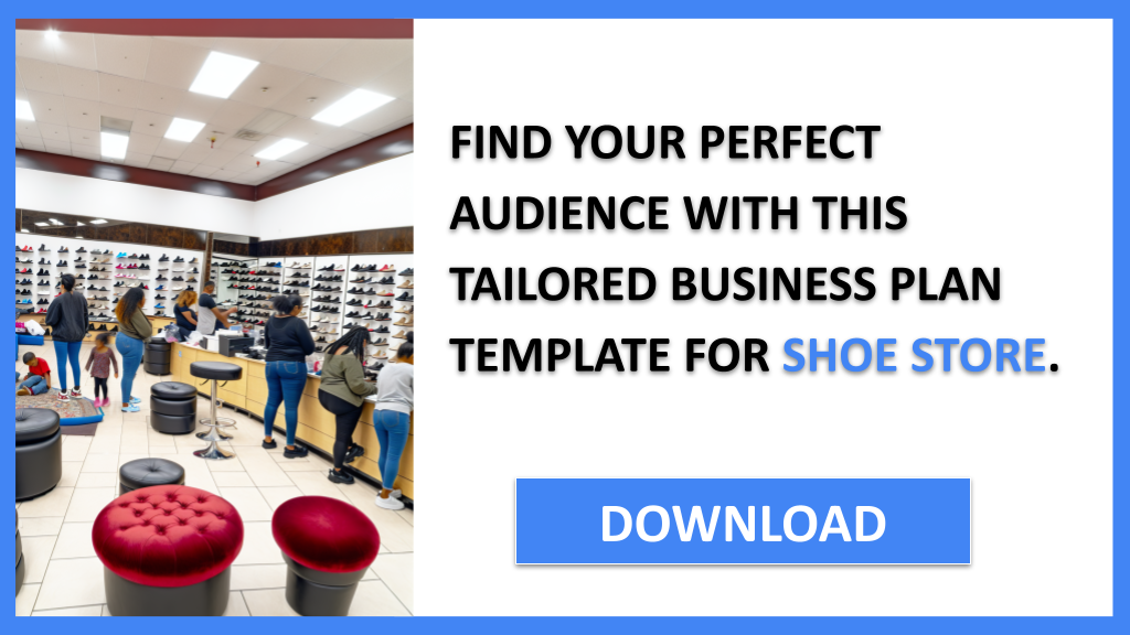 Business Plan Example for Shoe Store - Shoe Store Customer Segments- CTA2