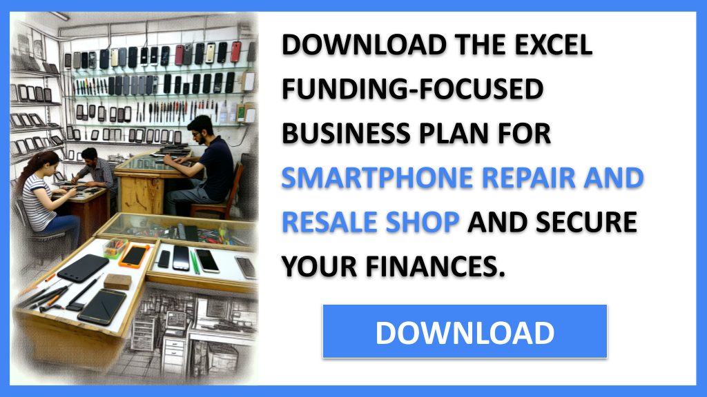Business Plan Example for Smartphone Repair And Resale Shop - Smartphone Repair And Resale Shop Funding Options- CTA2