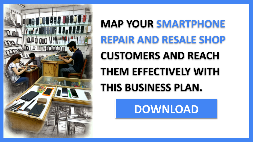 Business Plan Example for Smartphone Repair And Resale Shop - Smartphone Repair And Resale Shop Customer Segments- CTA3