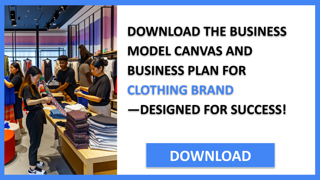 Clothing Brand Business Model Canvas FOR CLOTHING BRAND-5