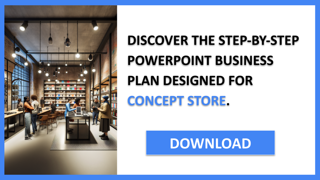 Concept Store Business Plan FOR CONCEPT STORE-5