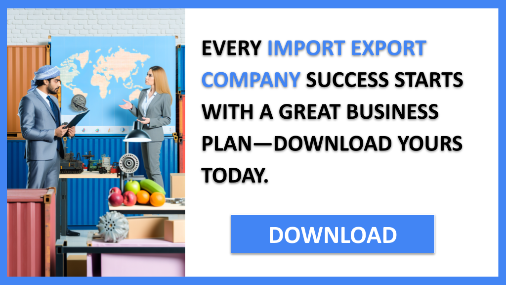 Import Export Company Business Plan FOR IMPORT EXPORT COMPANY-4
