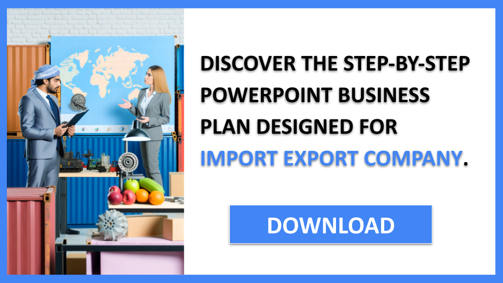 Import Export Company Business Plan FOR IMPORT EXPORT COMPANY-5
