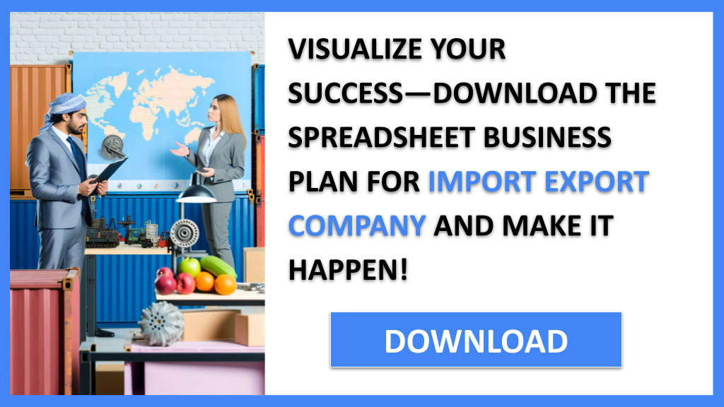 Import Export Company Business Plan FOR IMPORT EXPORT COMPANY-6