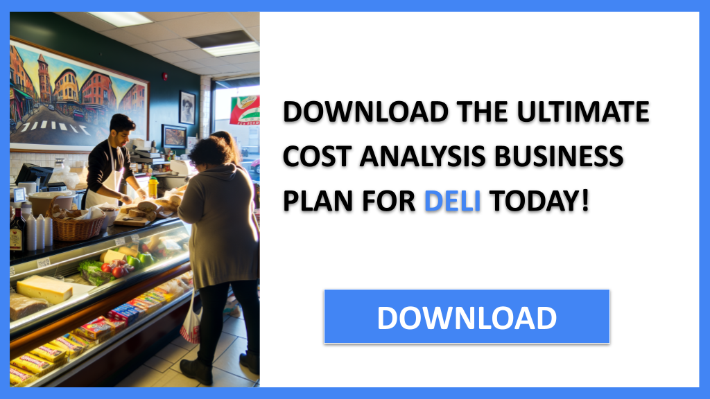 Deli Costs FOR DELI-6