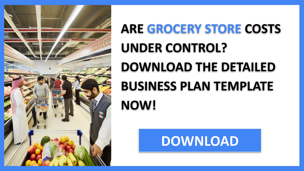 Grocery Store Costs FOR GROCERY STORE-4