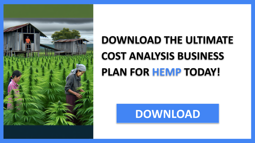Hemp Costs FOR HEMP-6