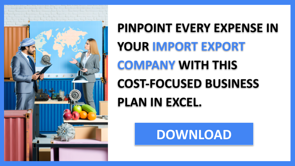 Import Export Company Costs FOR IMPORT EXPORT COMPANY-5