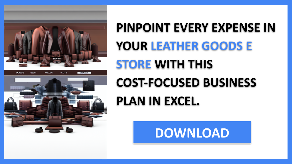 Leather Goods E Store Costs FOR LEATHER GOODS E STORE-5