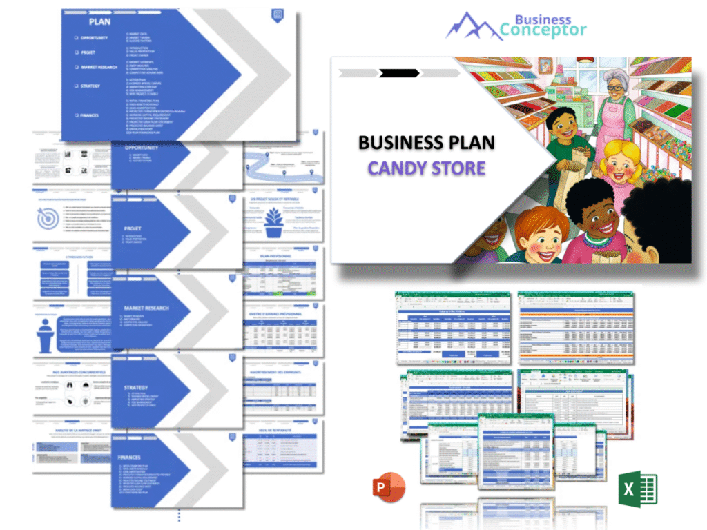 Cover Business plan for Candy Store