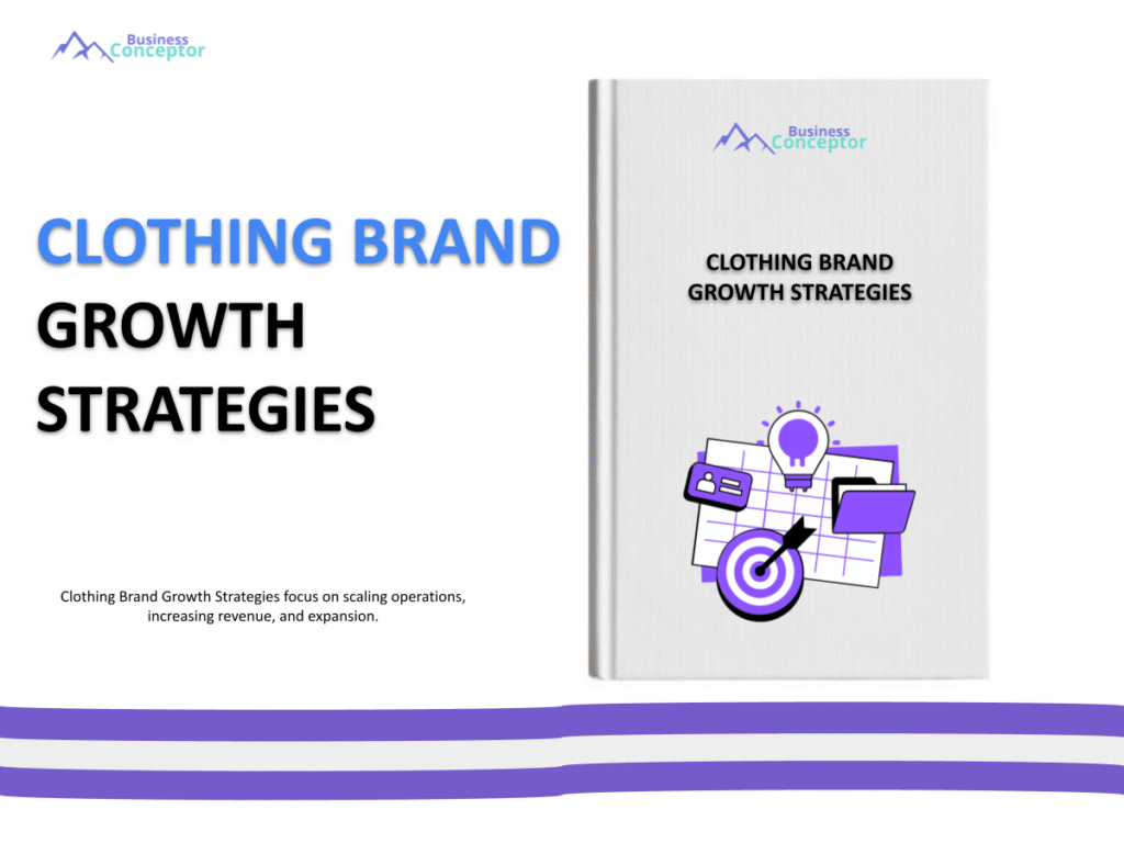 Cover GROWTH STRATEGIES AND SCALINGS for Clothing Brand