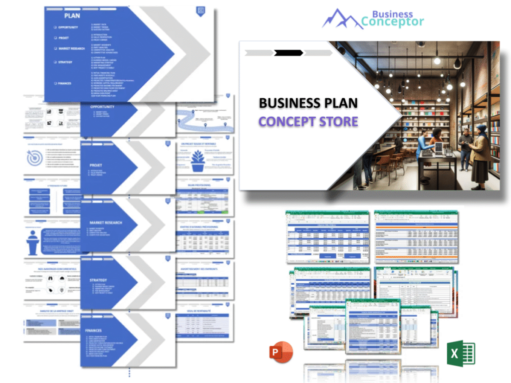 Cover Business plan for Concept Store