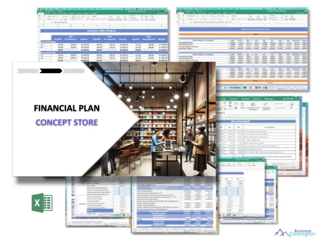Cover Financial plan for Concept Store
