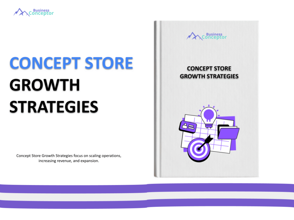 Cover GROWTH STRATEGIES AND SCALINGS for Concept Store