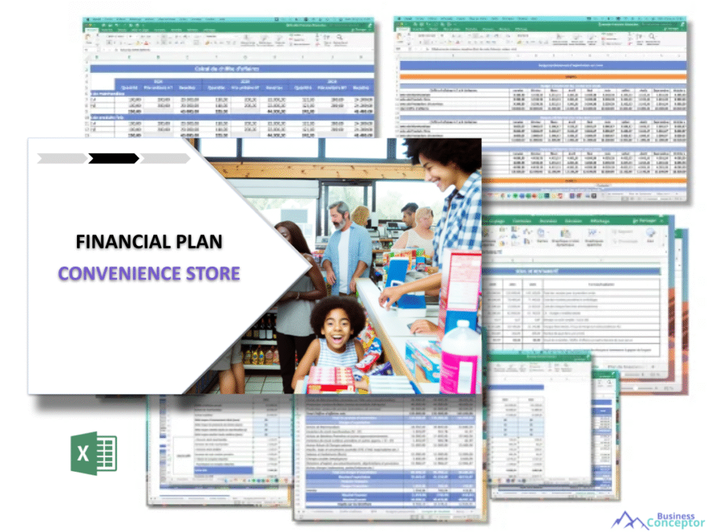 Cover Financial plan for Convenience Store