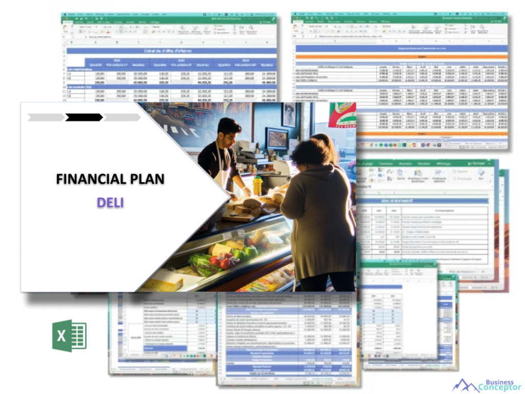 Cover Financial plan for Deli