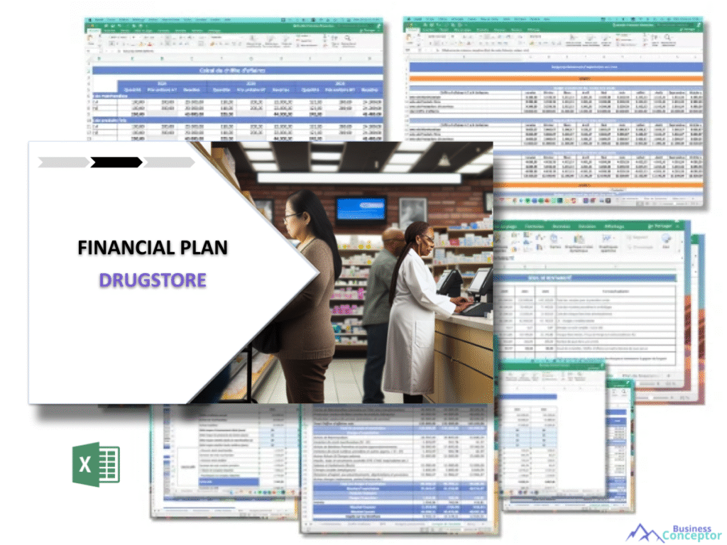 Cover Financial plan for Drugstore