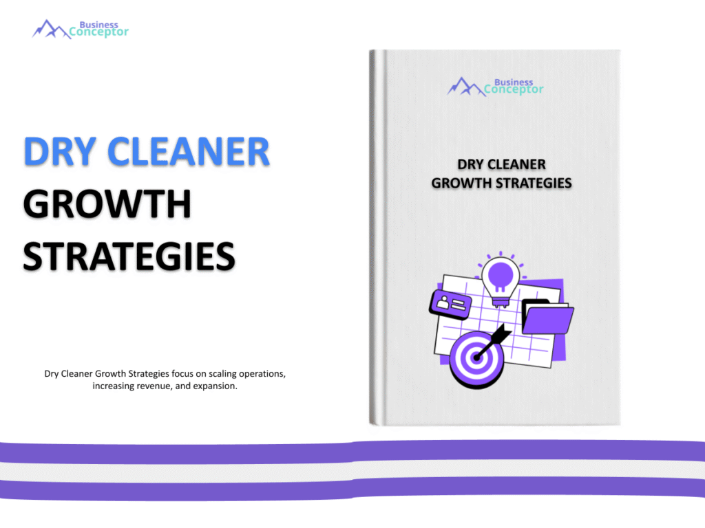 Cover GROWTH STRATEGIES AND SCALINGS for Dry Cleaner
