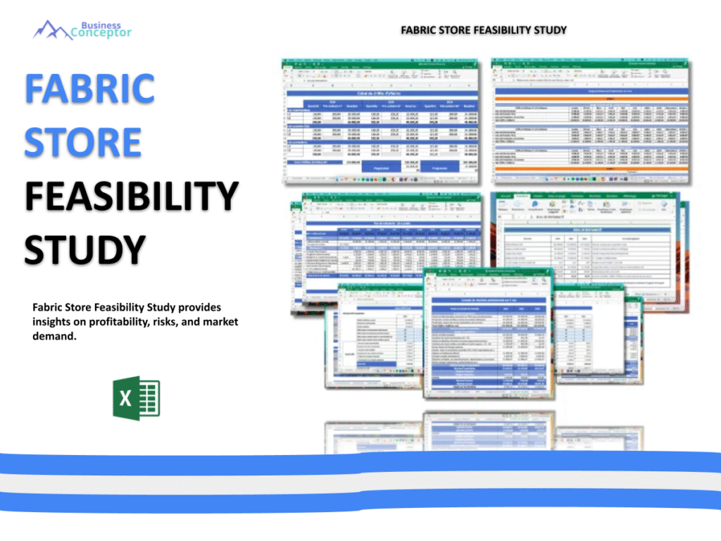 Cover FEASIBILITY STUDY for Fabric Store