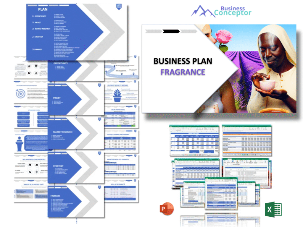 Cover Business plan for Fragrance