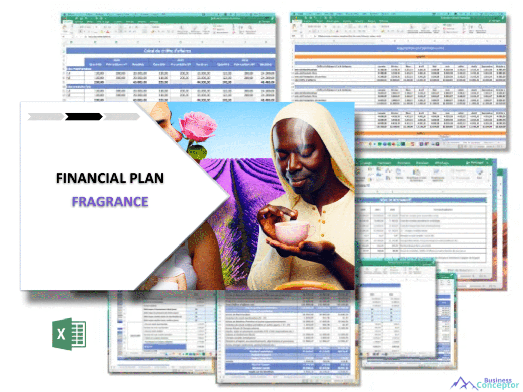 Cover Financial plan for Fragrance