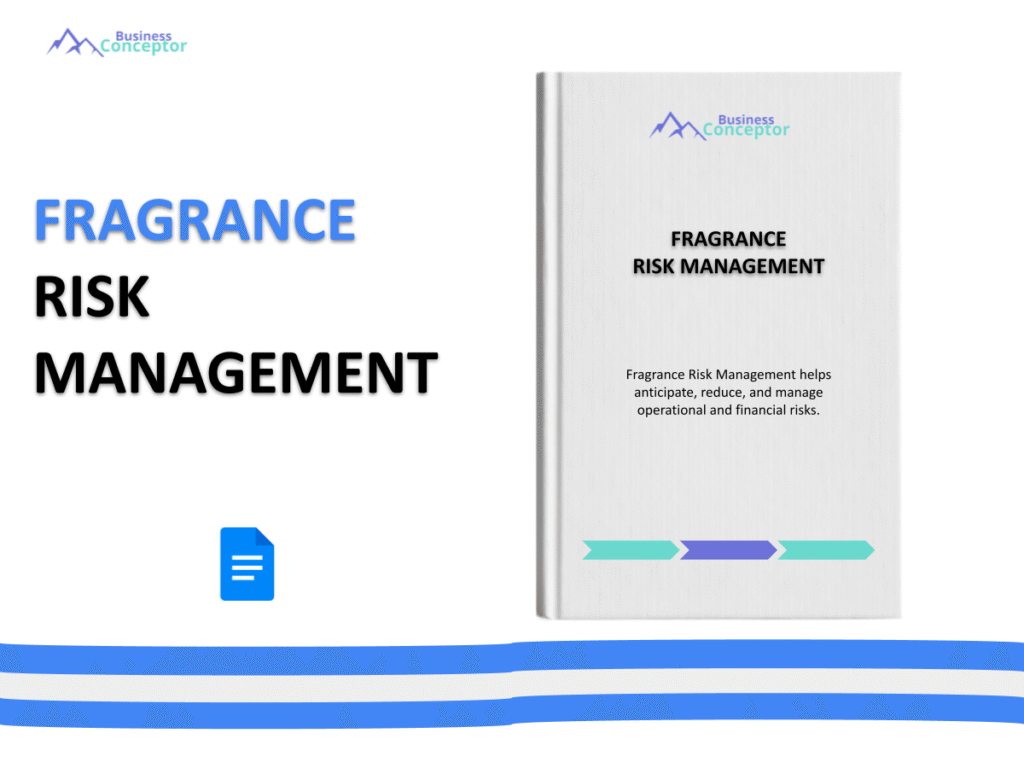 Cover RISK MANAGEMENT for Fragrance