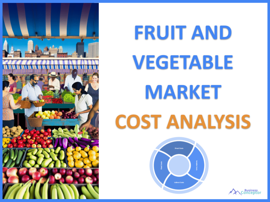 Cover COST ANALYSIS for Fruit And Vegetable Market