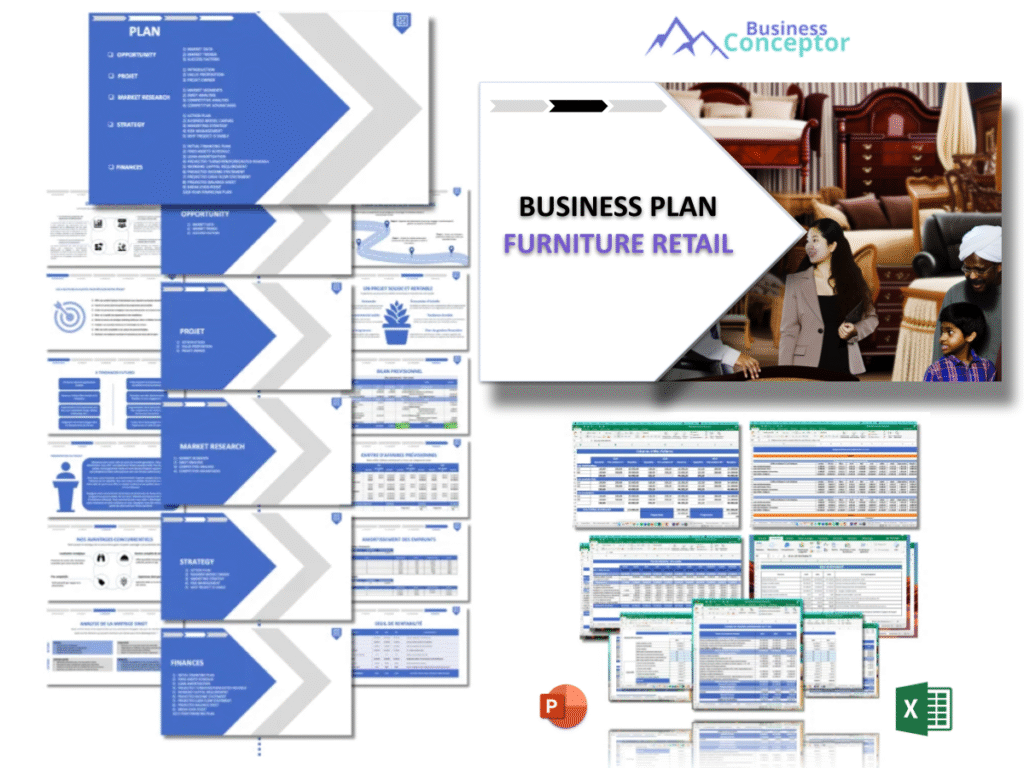 Cover Business plan for Furniture Retail
