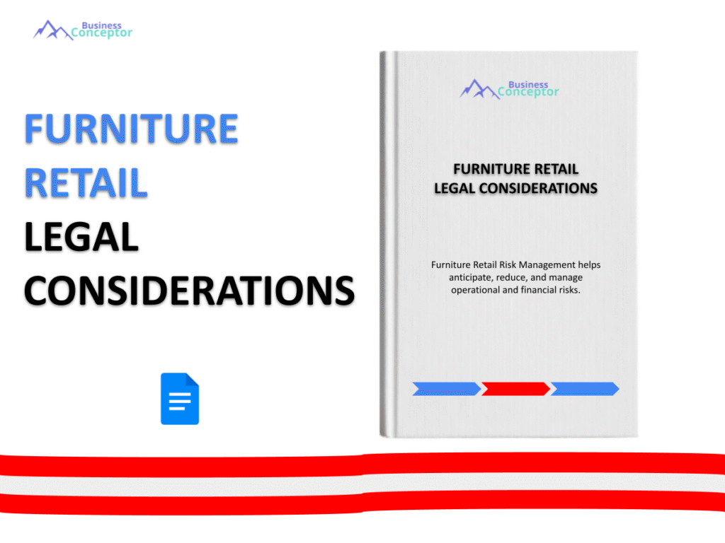 Cover LEGAL CONSIDERATIONS for Furniture Retail
