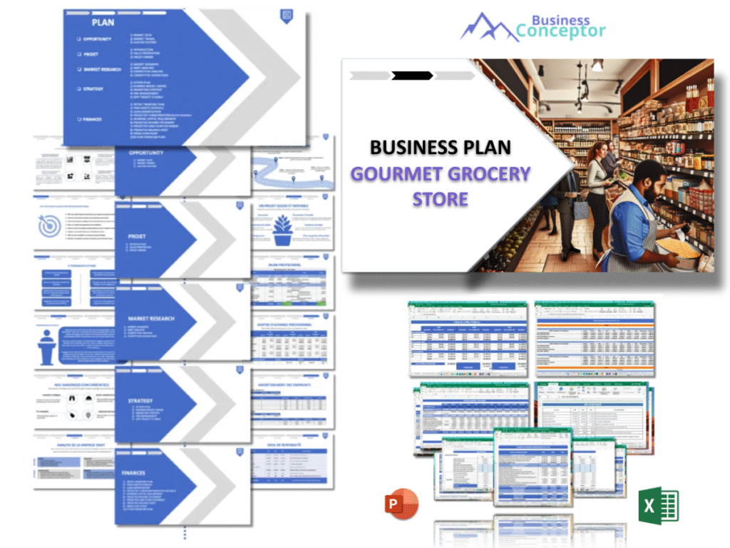 Cover Business plan for Gourmet Grocery Store