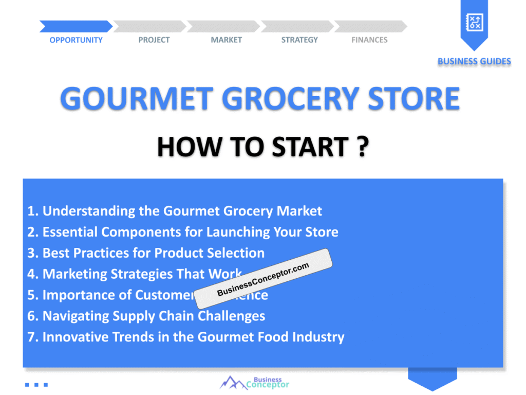 Cover COMPLETE GUIDE for Gourmet Grocery Store