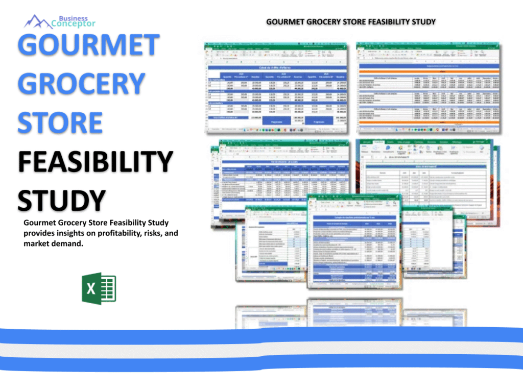 Cover FEASIBILITY STUDY for Gourmet Grocery Store