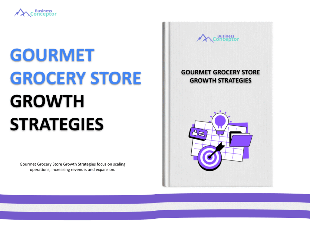 Cover GROWTH STRATEGIES AND SCALINGS for Gourmet Grocery Store