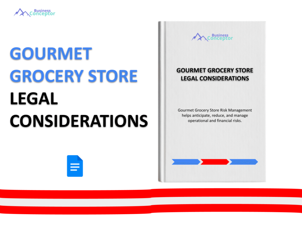 Cover LEGAL CONSIDERATIONS for Gourmet Grocery Store