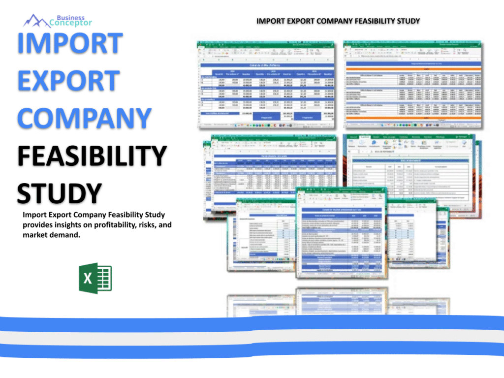 Cover FEASIBILITY STUDY for Import Export Company