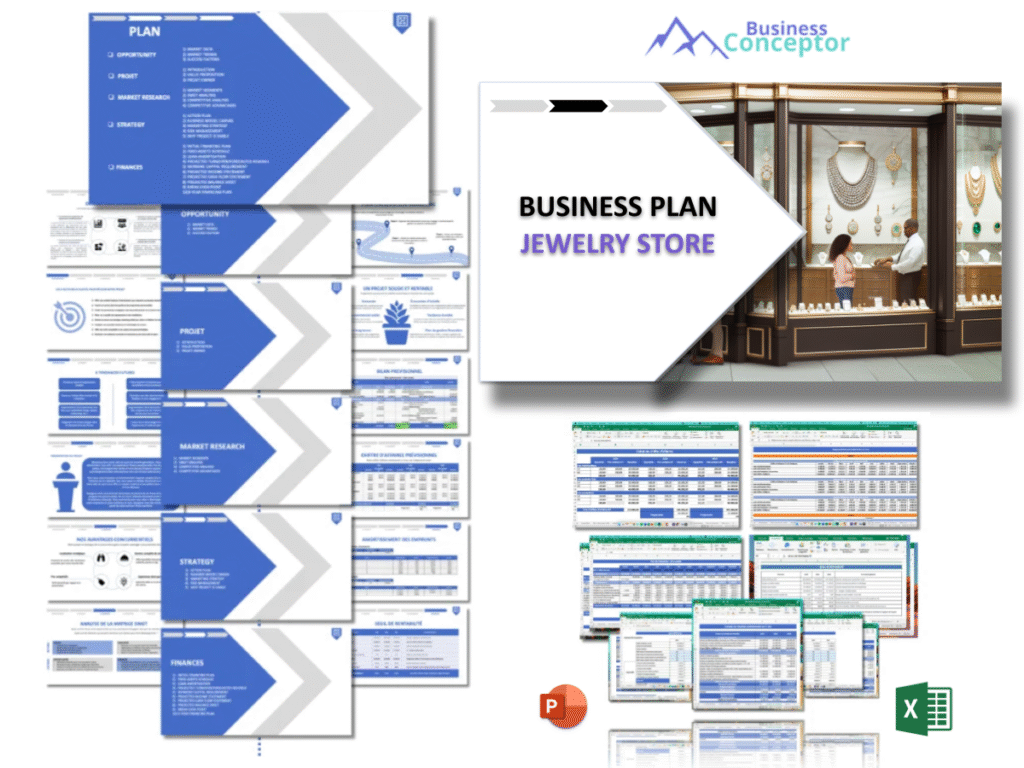 Cover Business plan for Jewelry Store