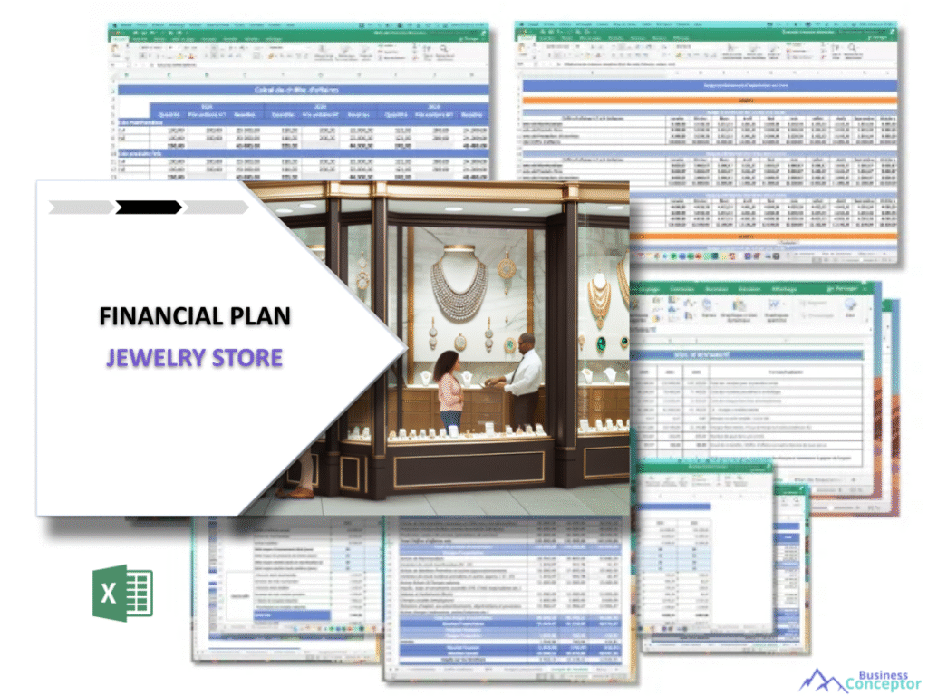 Cover Financial plan for Jewelry Store