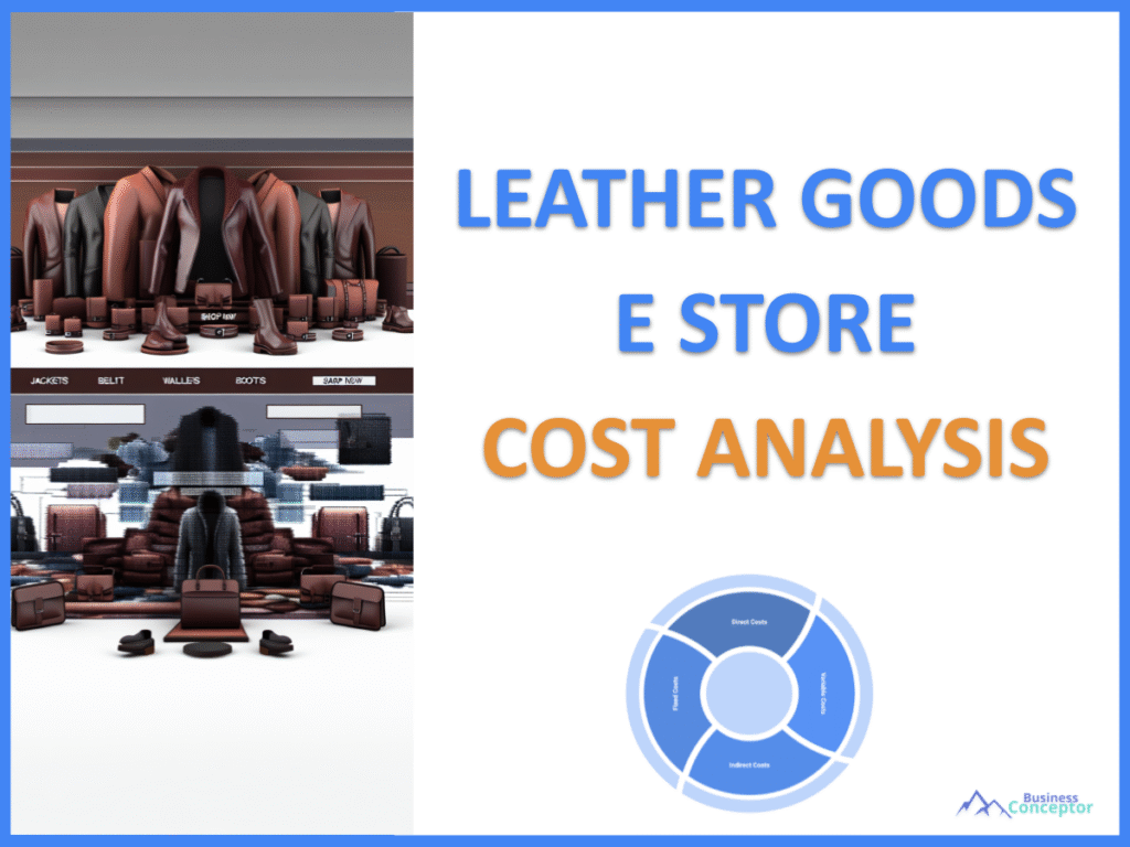 Cover COST ANALYSIS for Leather Goods E Store