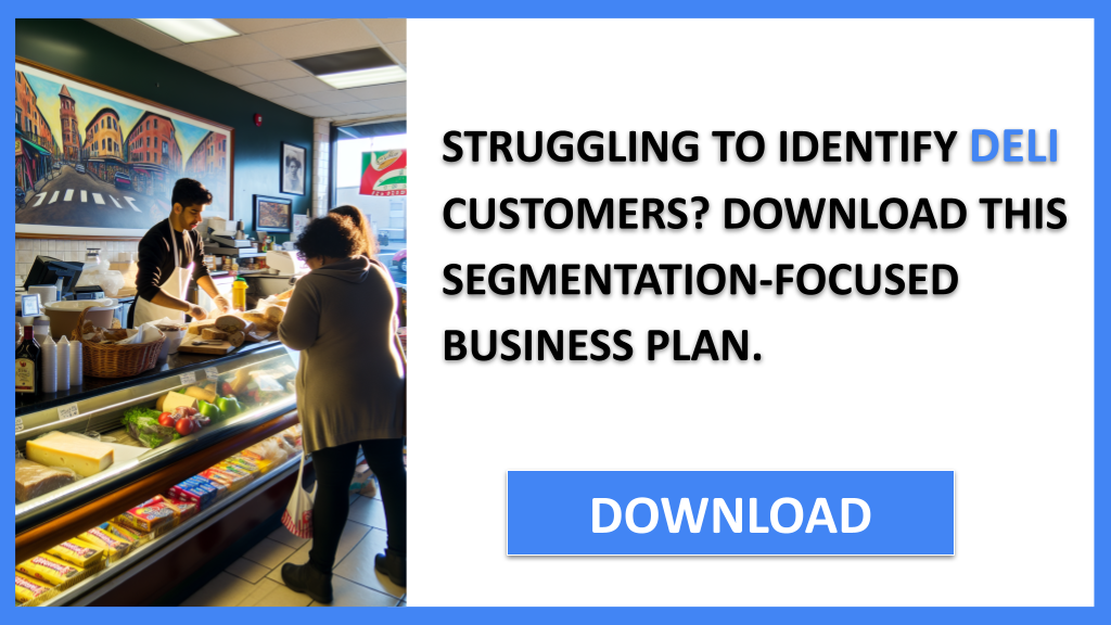 Deli Customer Segments FOR DELI-4