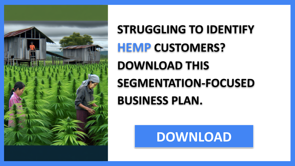 Hemp Customer Segments FOR HEMP-4
