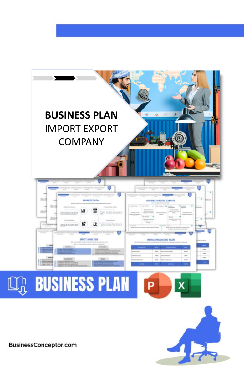 Import Export Company Business Plan FOR IMPORT EXPORT COMPANY-2