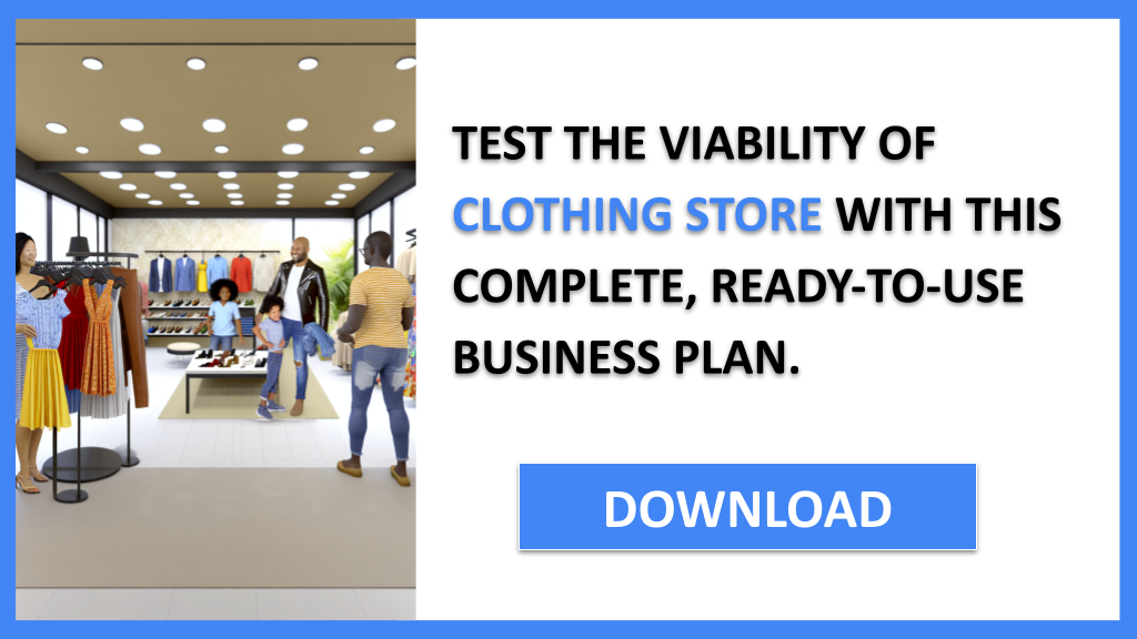 Clothing Store Feasibility Study FOR CLOTHING STORE-6