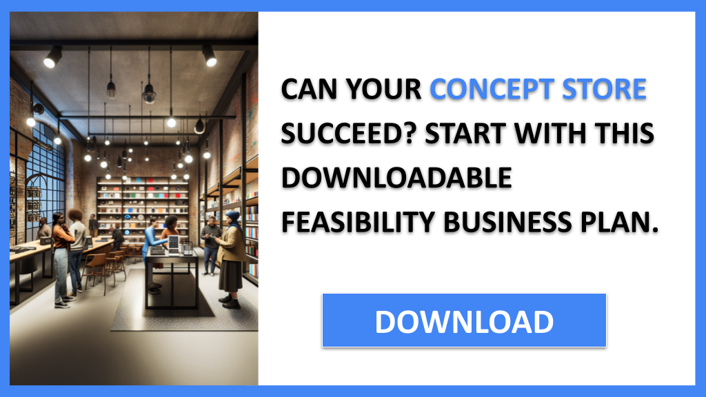 Concept Store Feasibility Study FOR CONCEPT STORE-4